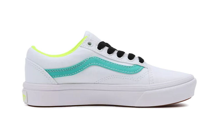 (PS) Vans Comfycush Old Skool 'White Green' VN0A4U1QABU