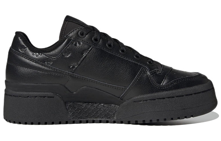 (WMNS) adidas originals FORUM Bold 'Black' HQ1983