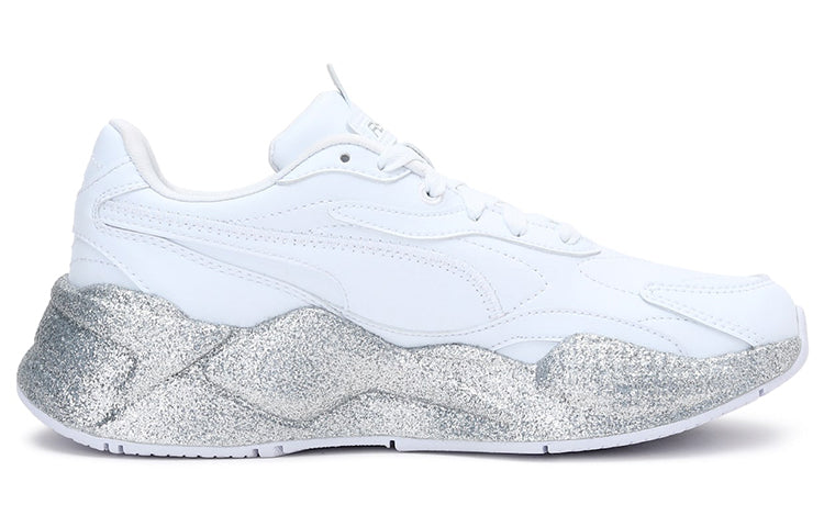 (WMNS) PUMA RS-X3 Glitz 'White Silver' 372647-01