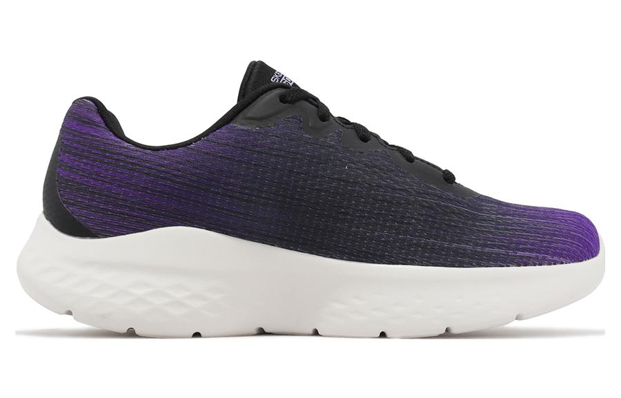 (WMNS) Skechers Go Run Lite 'Black Purple' 129430-BKPR