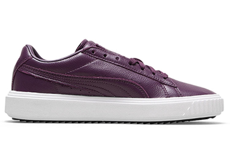 PUMA Breaker Leather Board Shoes Purple 366620-02