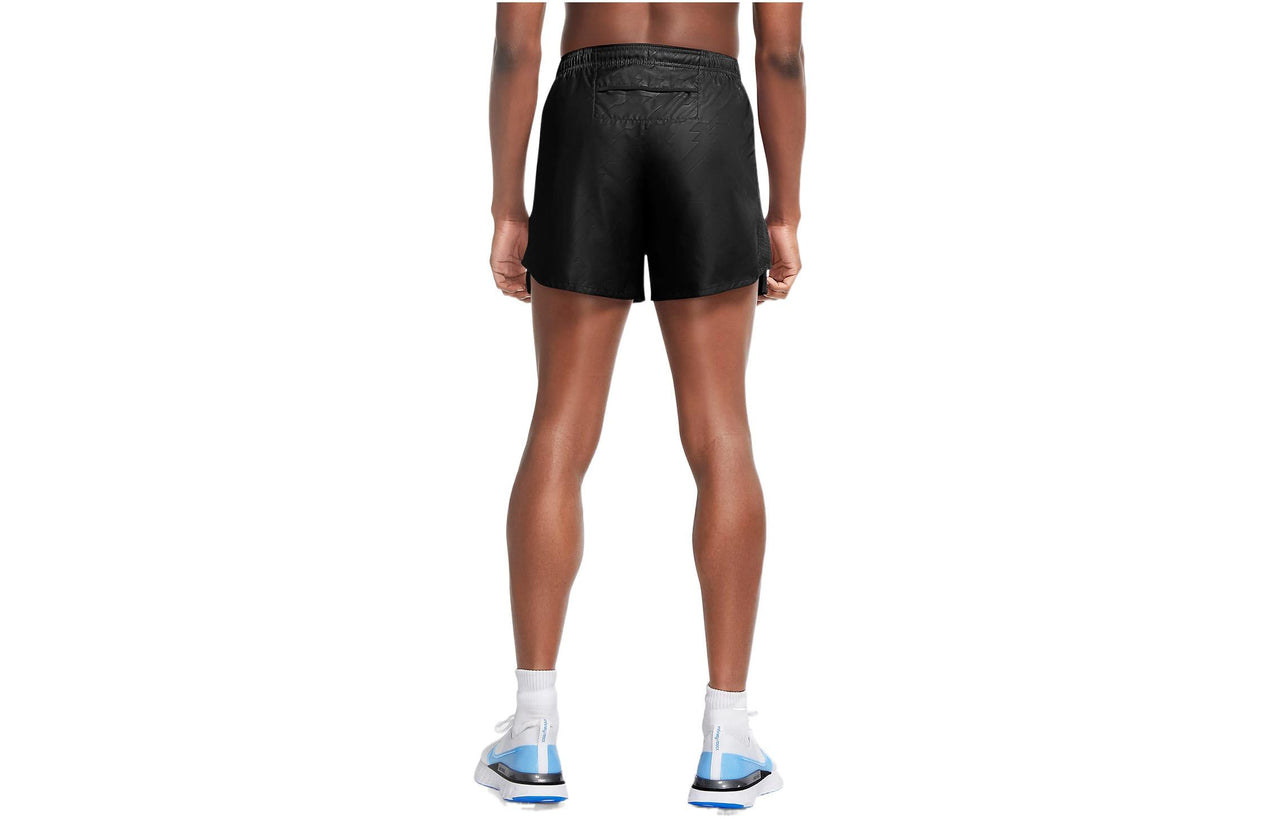 Men's Nike Logo Printing Solid Color Casual Sports Shorts Black CU5487-010
