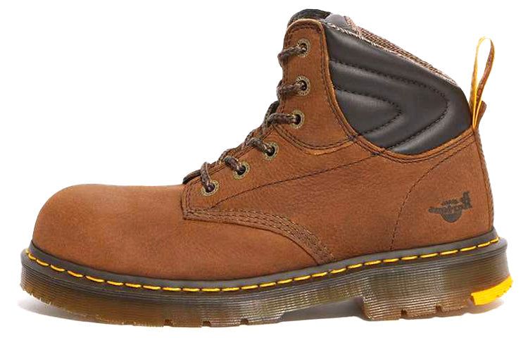 Dr.Martens Hynine Safety Toe Work Boots 'Brown' 21725203