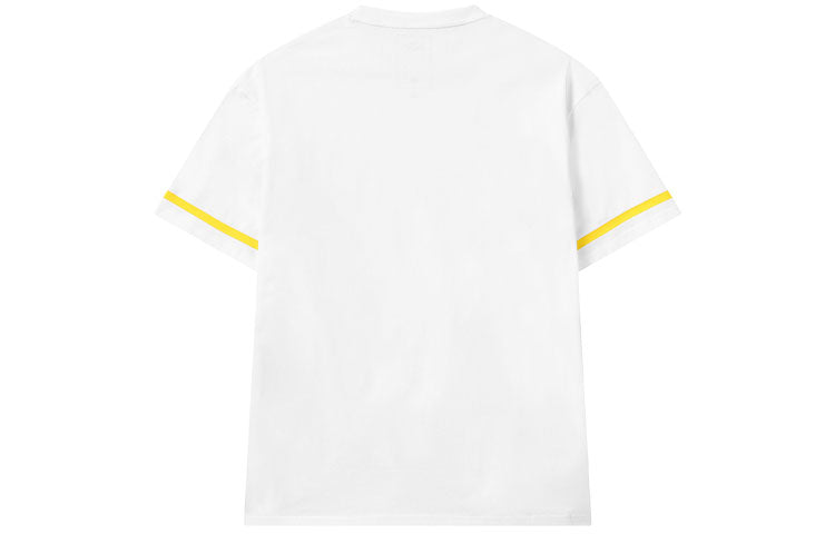 FILA x 3.1 phillip lim Jointly Signed Pattern Printing Round Collar Male White F11M126102F-IV