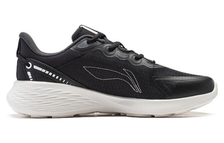 (WMNS) Li-Ning Soft Running Shoes 'Black White' ARST048-1
