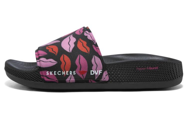 (WMNS) Skechers Hyper Goodyear DVF 'Black Pink Red' 140465-BKMT