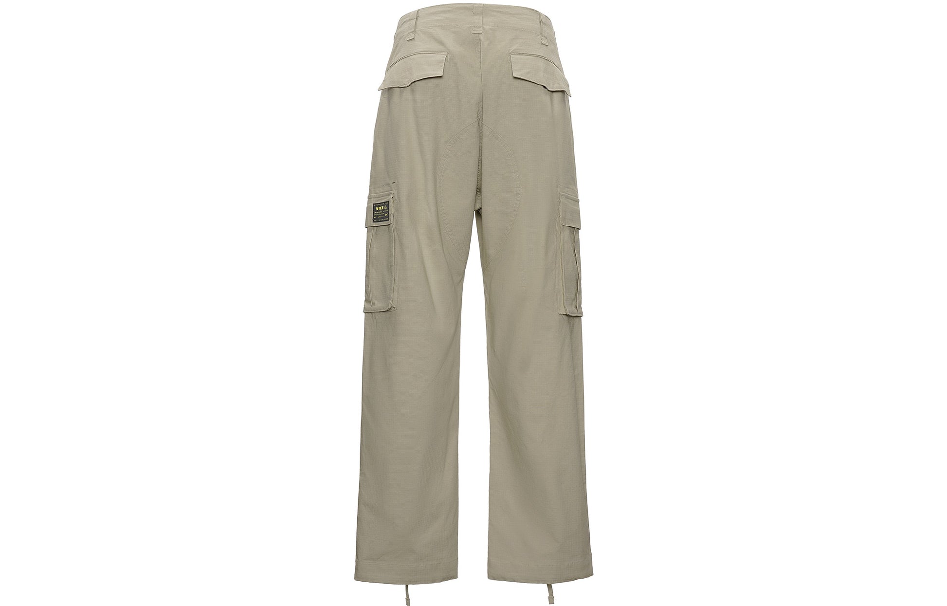 Men's Nike Solid Color Multiple Pockets Loose Cargo Casual Long Pants/Trousers Khaki 916102-235