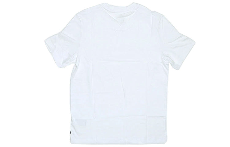 Nike Cuff Small Logo Short Sleeve White AR4024-100