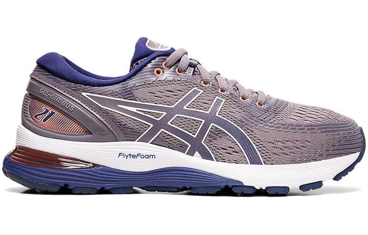 (WMNS) ASICS Gel-Nimbus 21 'Lavender Grey Dive Blue' 1012A156-500