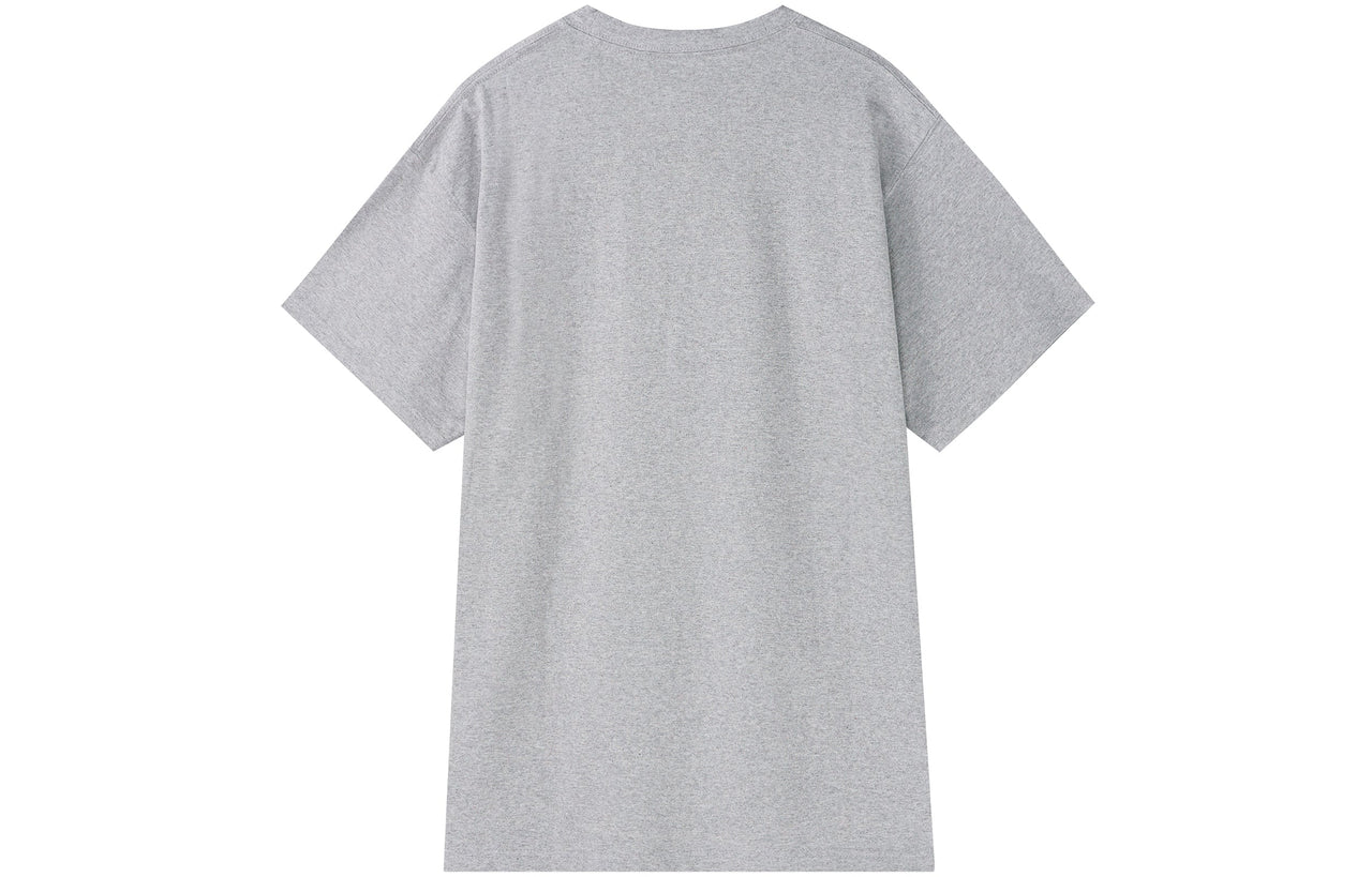 Nike Graffiti Logo Printing Short Sleeve light grey CT6491-902