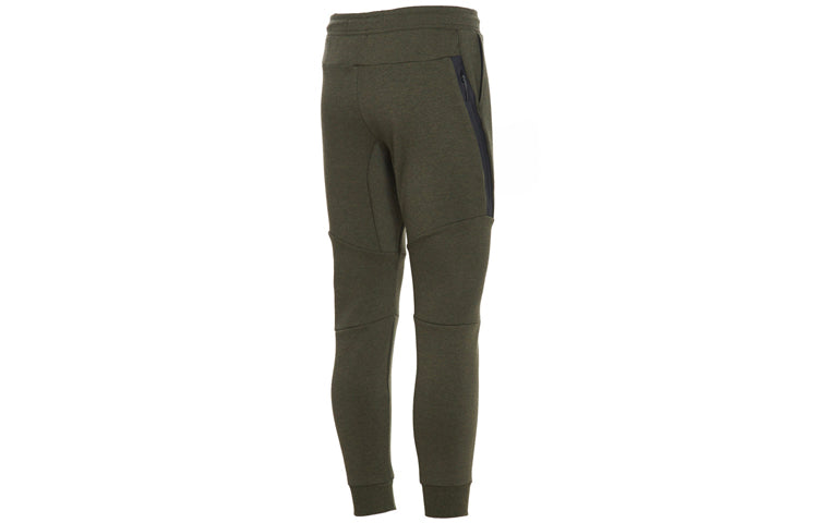 Nike Sportswear Tech Fleece Side Casual Sports Long Pants Green Army green 805163-355