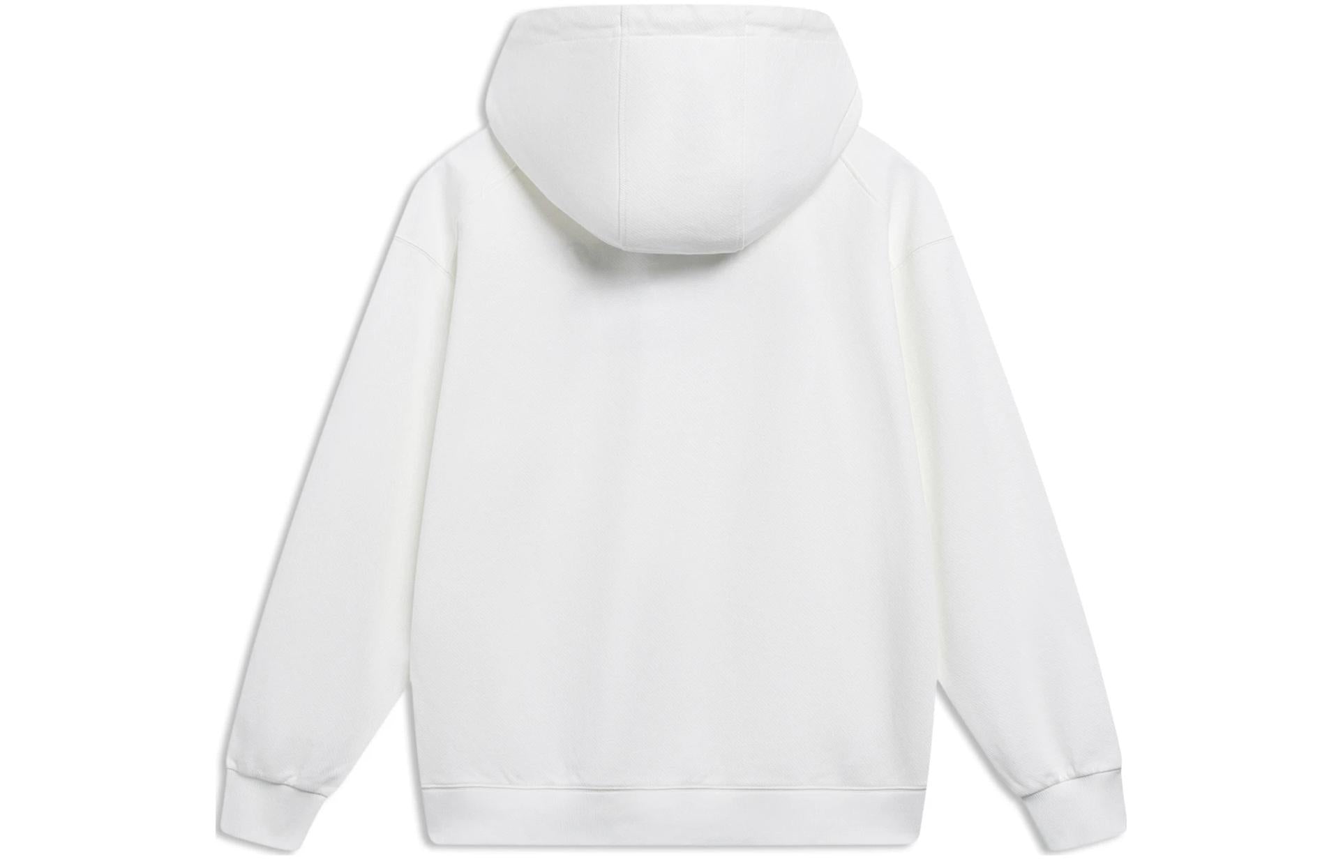 Li-Ning Counterflow Graphic Hoodie 'White' AWDT531-1