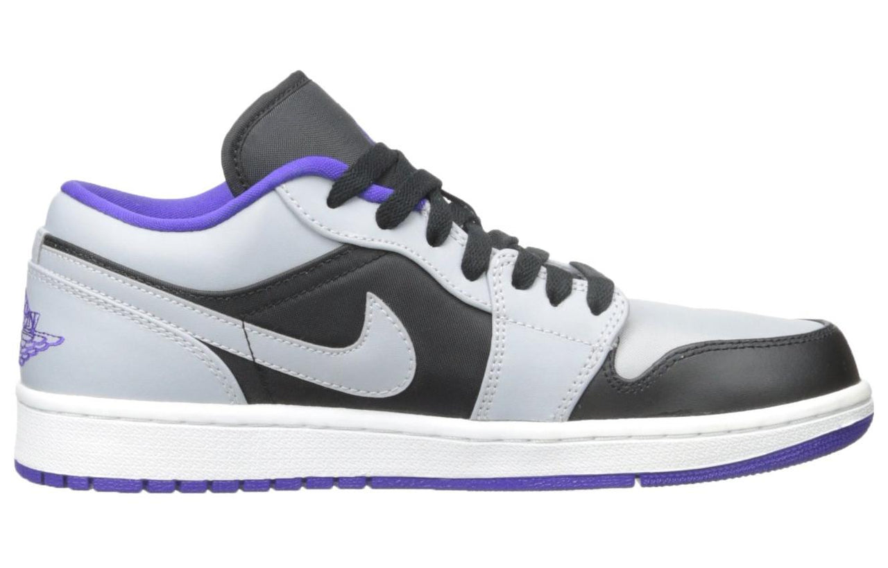 Air Jordan 1 Low 'Black Concord Wolf Grey' 553558-014