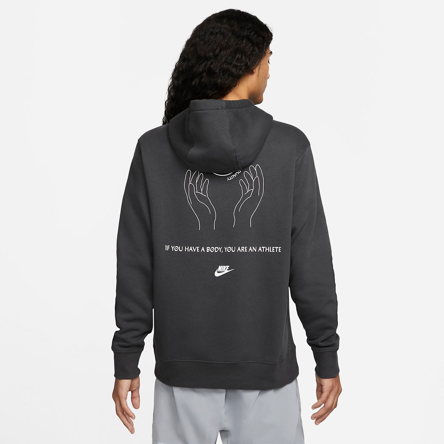 Nike Sportswear Club Fleece Pullover Hoodie 'Grey' FB9022-060