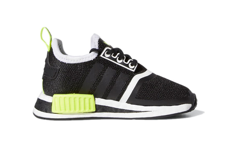 (TD) adidas NMD_R1 Infant 'Black Solar Yellow' GY4974