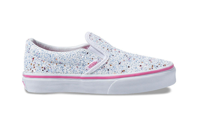 (GS) Vans Classic Slip-On Low Skateboarding 'White' VN0A32QIVI6