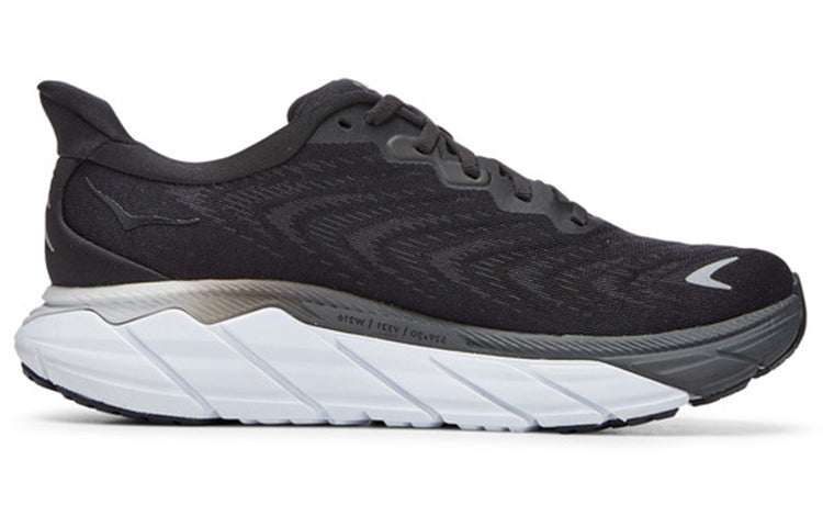 (WMNS) HOKA ONE ONE Arahi 6 Wide 'Black White' 1123197-BWHT