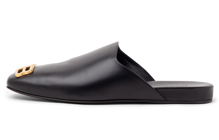 (WMNS) Balenciaga Cosy Mules 'Black' 653808WBB521088