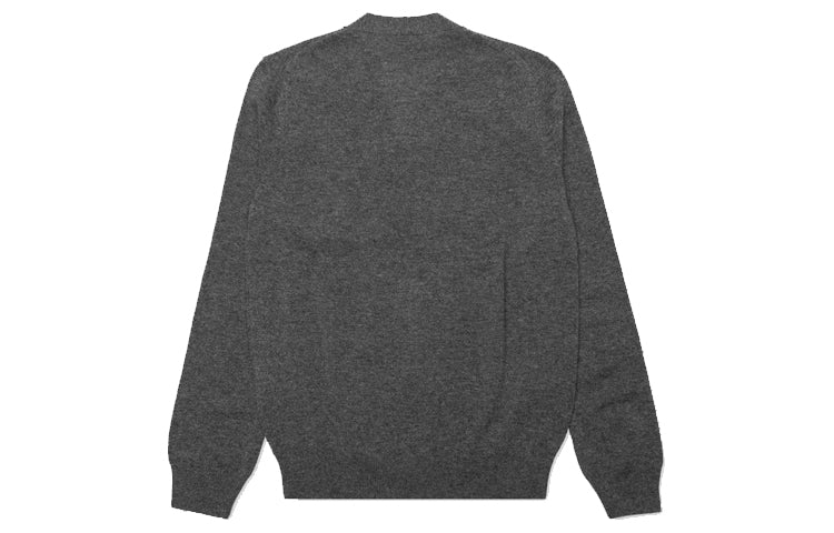 COMME des GARCONS PLAY Cardigan Double Emblem 'Grey' AZ-N058-051-3