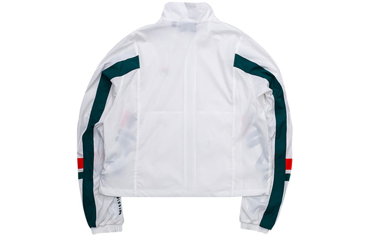 (WMNS) FILA FUSION x KKI Woven Jacket White T11W032701F-WT