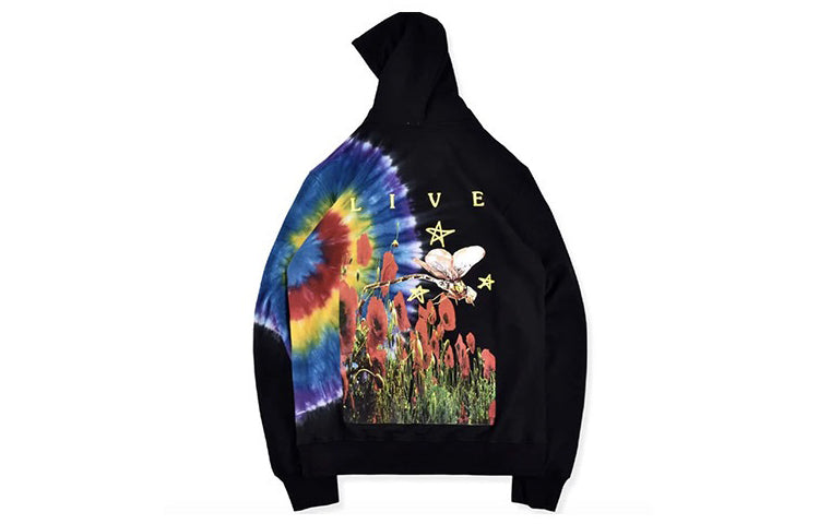 Travis Scott Cactus Jack Astro World Series Colorful Printing Unisex Black TC-86