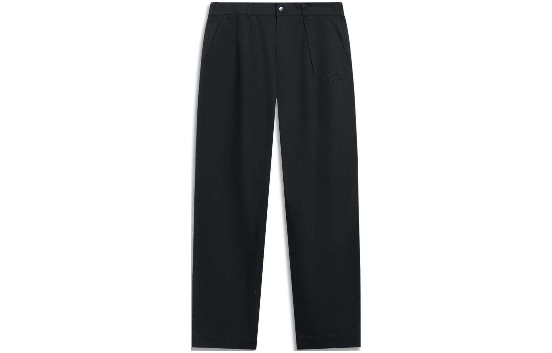 Li-Ning Counterflow Graphic Straight Pants 'Black' AYKT559-3