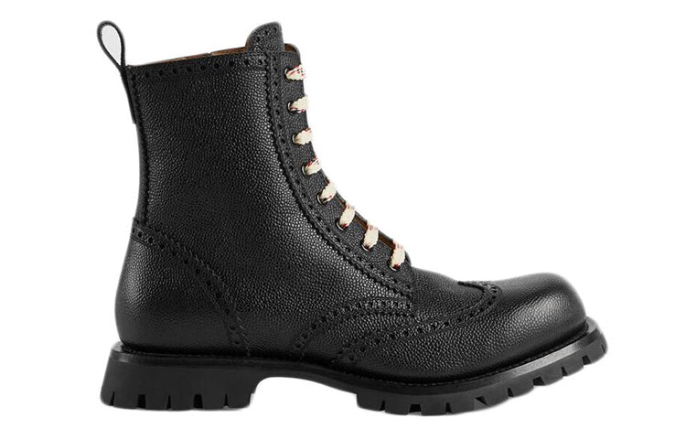 Gucci Arley Leather Ankle Boots 'Black' 575109-DHR00-1000