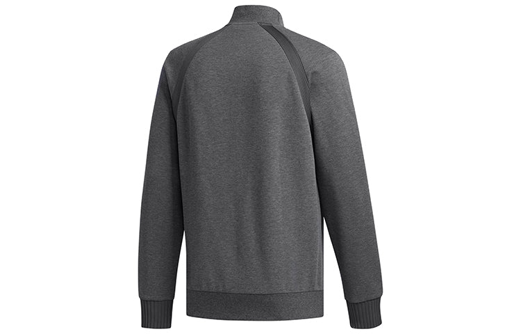 adidas WJ TT Stand Collar Training Sports Jacket Gray FJ0202