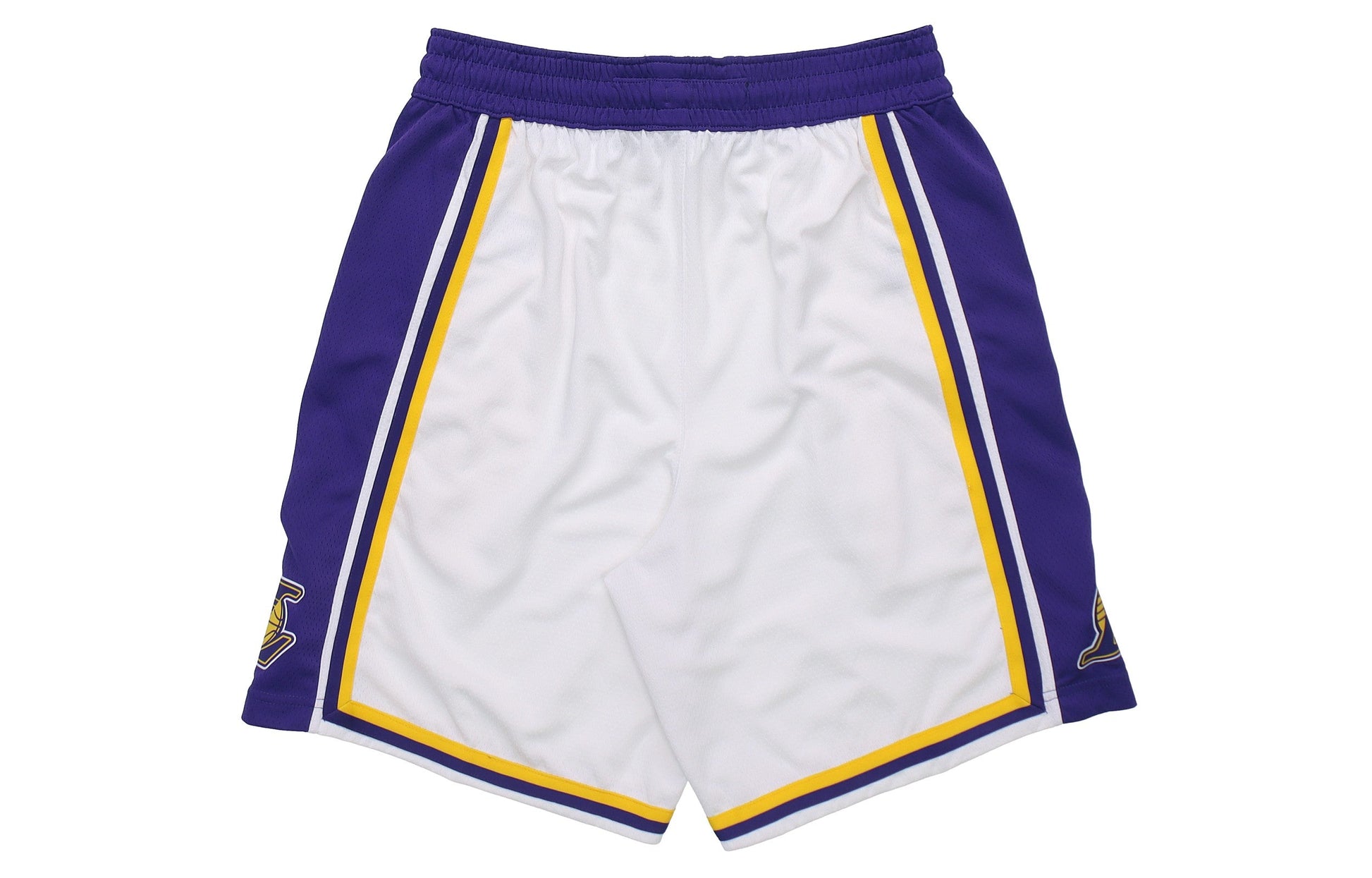 Nike NBA Association Edition SW Fan Edition Lakers Basketball Shorts White AJ5616-100
