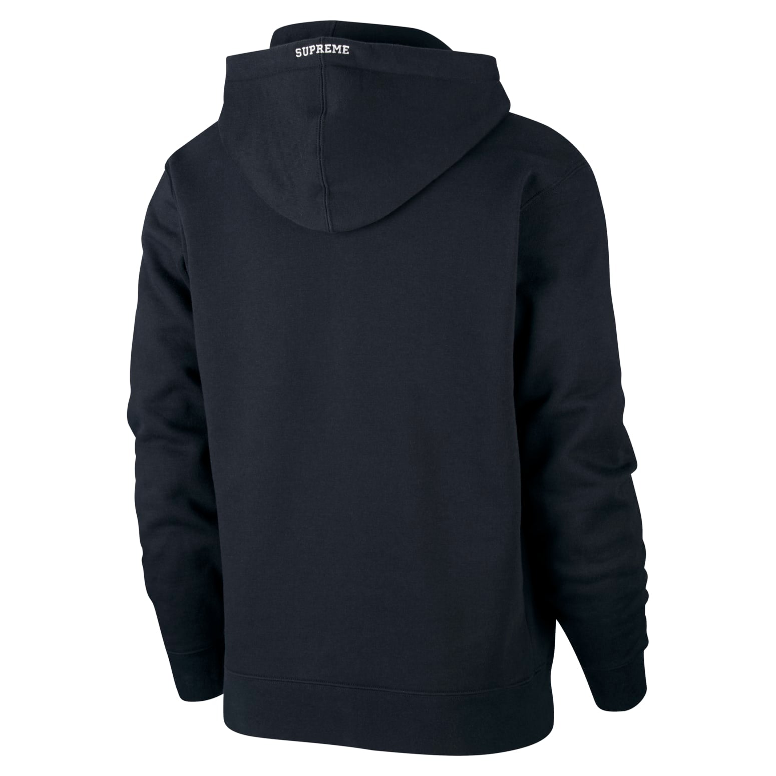 Nike x Supreme Leather Appliqu Hoodie 'Black' CK6225-010