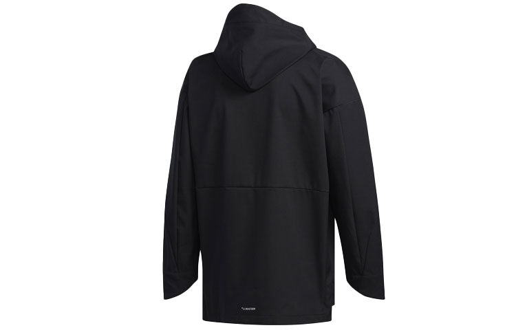 adidas Rain Jkt Windproof Sports Hooded Jacket Black ED1905