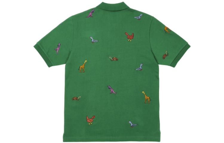 Palace SS22 Animals Polo 'Green' P22ES098