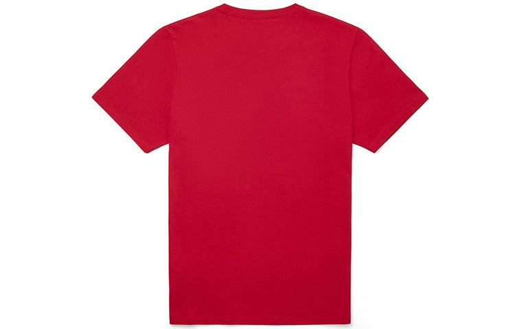 Men's Vans Tee Attack Classic Logo Short Sleeve Casual Red VN0A33ZLR30