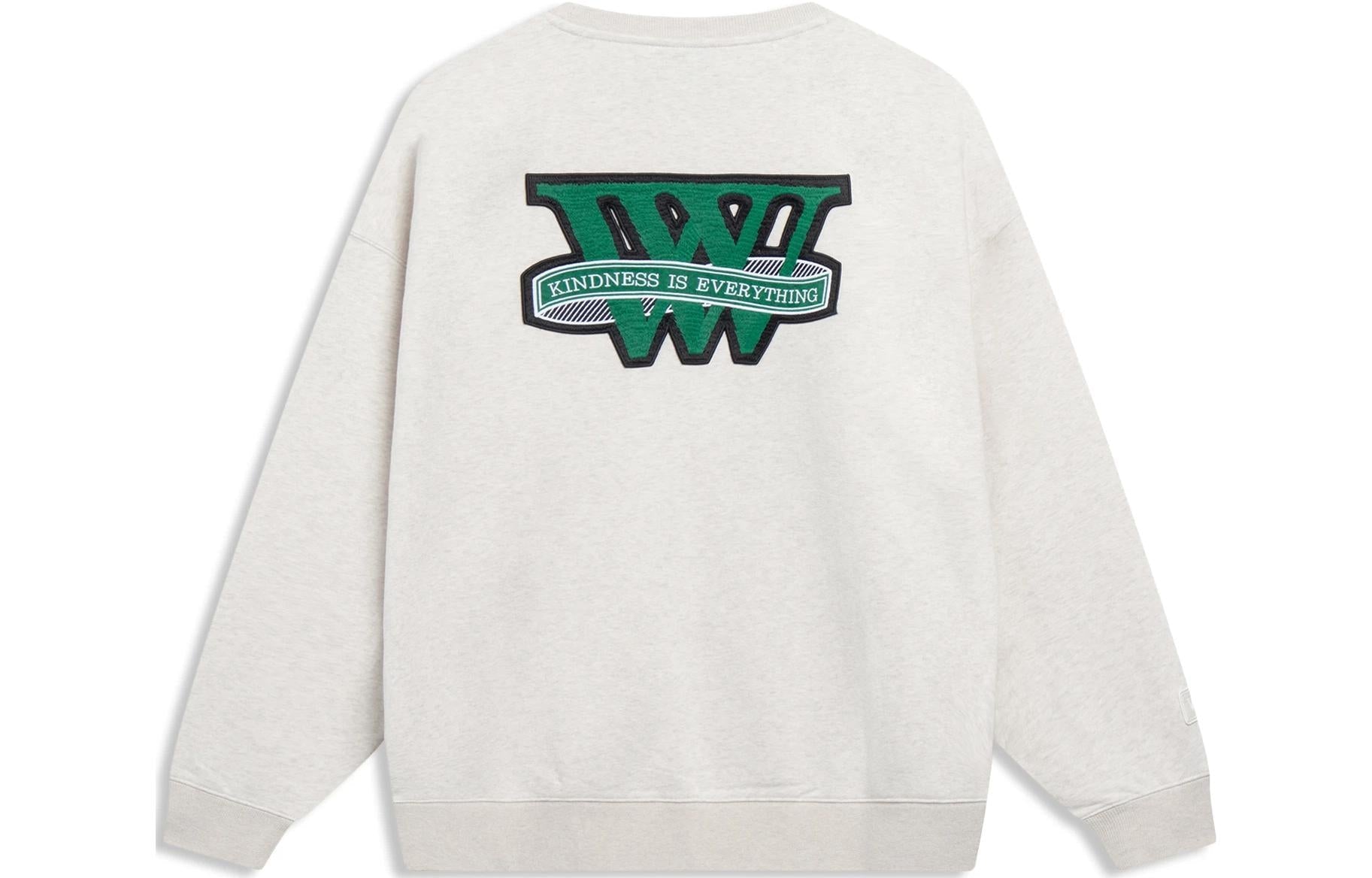 Li-Ning Way Of Wade Graphic Sweatshirt 'Light Grey' AWDT143-10
