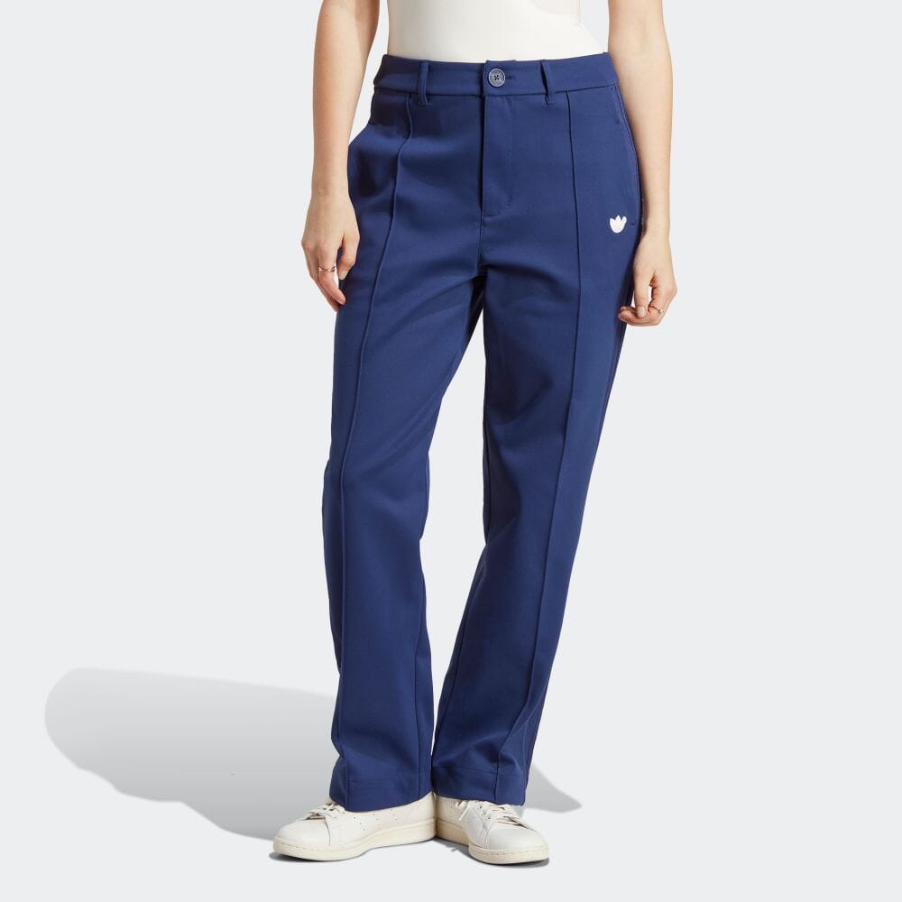 (WMNS) adidas Blue Version Club High-Waisted Pants 'Navy' IB5877