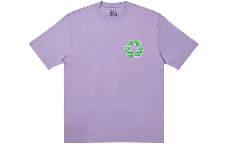 PALACE P Cycle TShirt Triangle Back Logo Short Sleeve Unisex Purple P20TS058