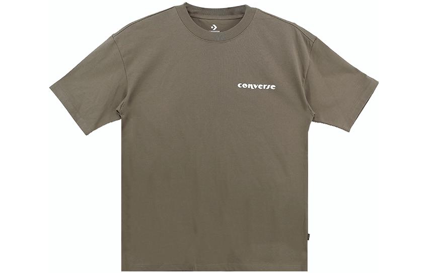 Converse Desert Graphic Tee Asia Sizing 'Brownish Green' 10024871-A03