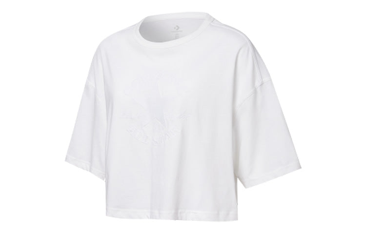 (WMNS) Converse All Star Series Loose Short Sleeve White 10020757102