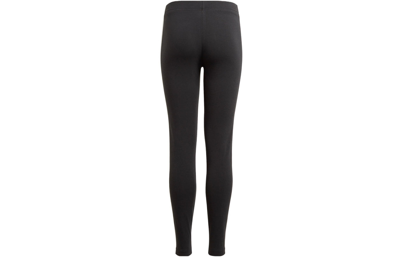 (GS) adidas G 3s Leg Logo Stripe Printing Straight Training Sports Pants/Trousers/Joggers Girls Black GN4046