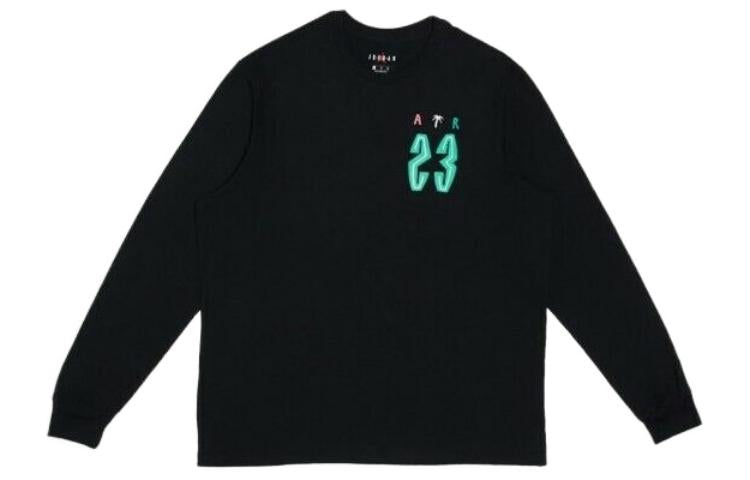 Air Jordan Miami 305 South Beach Long Sleeve Shirt 'Black' DB9350-010