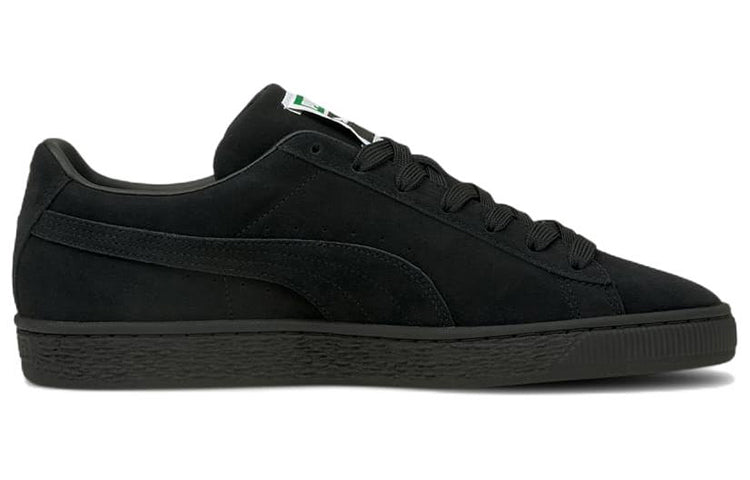 PUMA Suede Classic Xxi Minimalistic Cozy Retro Casual Skateboarding Shoes Unisex Black 385378-12