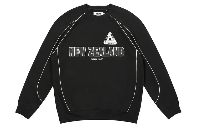 PALACE Unisex Round-neck Sweatshirt Black P19CS160