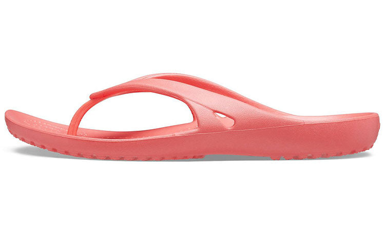 (WMNS) Crocs Kadee 2 Minimalistic Casual Flip-Flops Red 202492-6SL