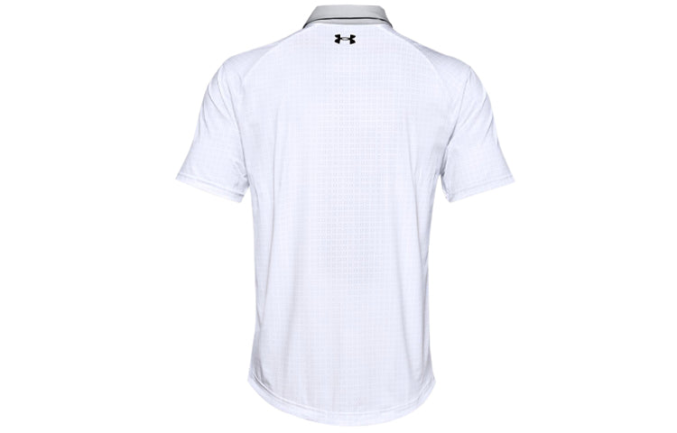 Under Armour Iso-Chill Grid Polo Shirt 'White' 1356650-100