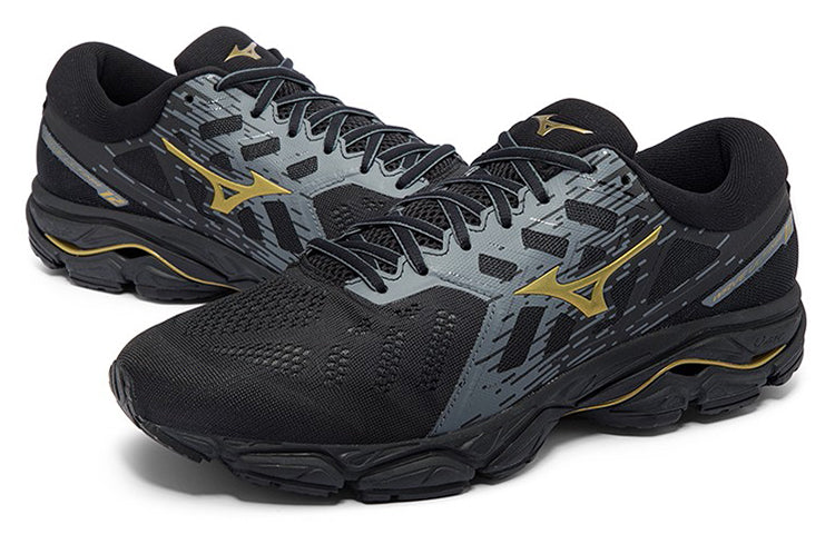 Mizuno Wave Ultima 12 'Black Gray Gold' J1GC211850