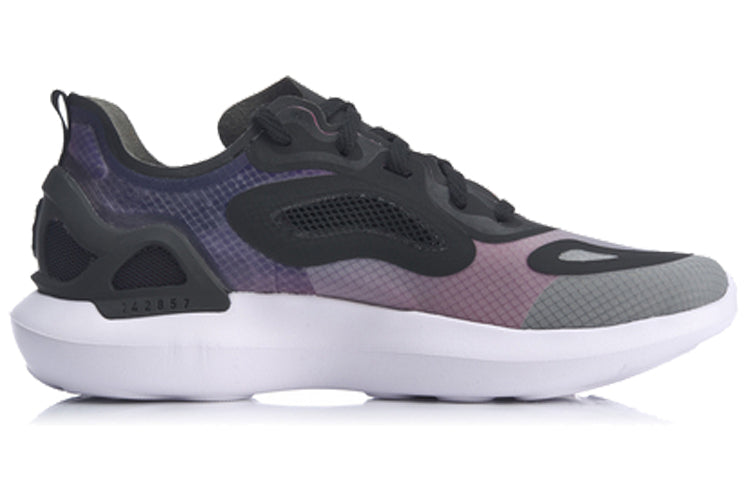 (WMNS) Li-Ning Comet 'Black White' AGLQ038-4