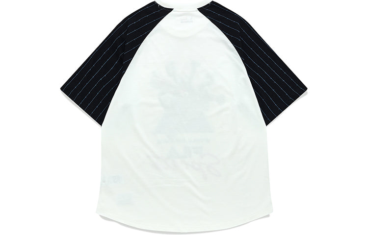 FILA Fusion x Staple Cartoon Printing T-Shirt 'White Black' T11M134105F-WT