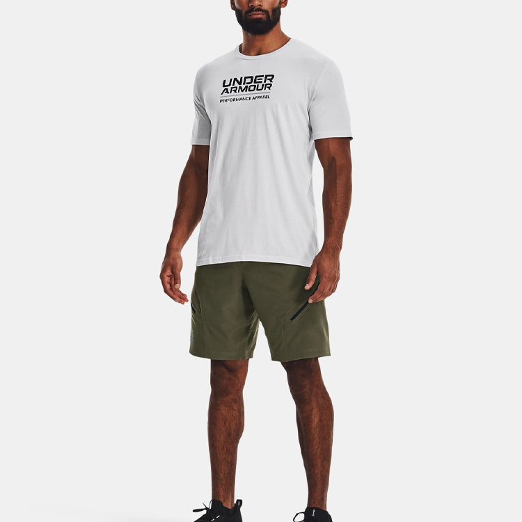 Under Armour Multicolor Box Tee 'White' 1370529-015