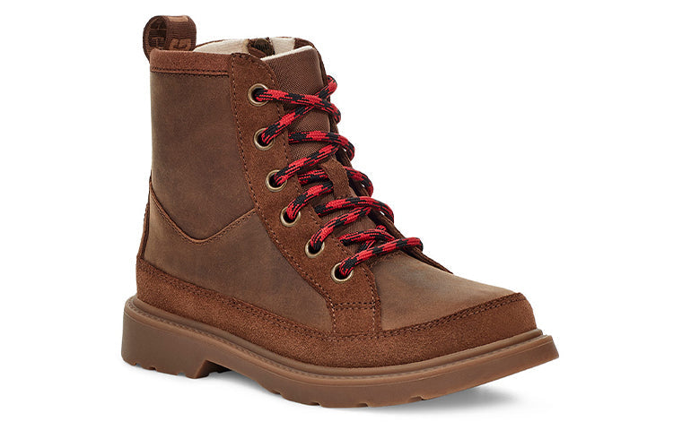 UGG Robley Fleece Lined Big Boys Brown 1112458K-WAL