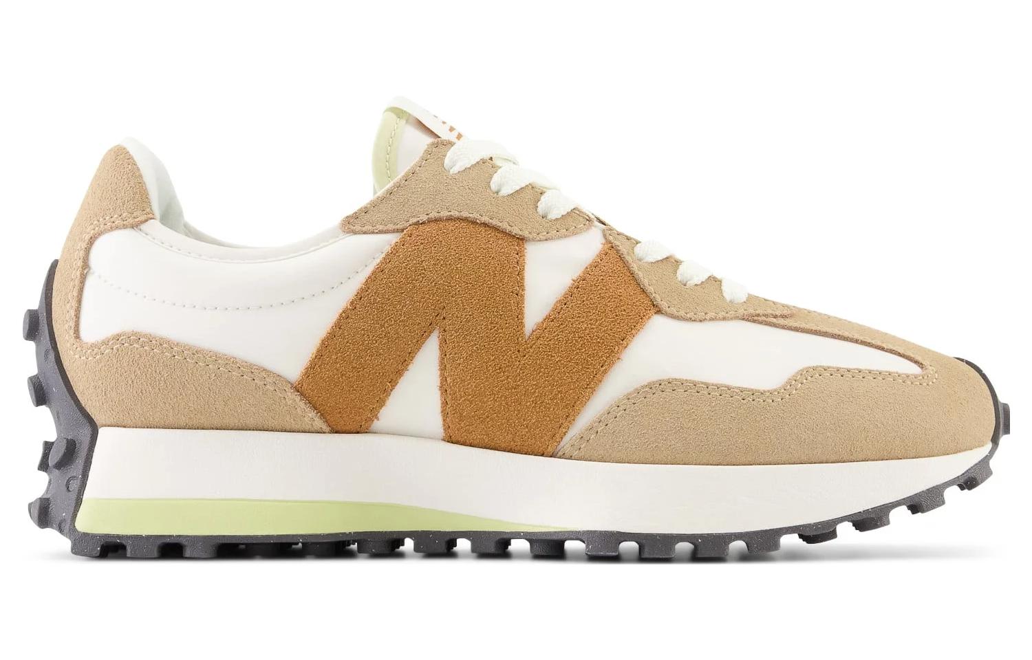 (WMNS) New Balance 327 'White Brown' WS327PT